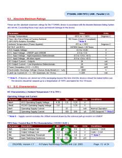 浏览型号FT245B的Datasheet PDF文件第13页