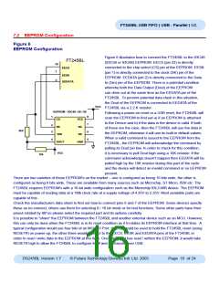 浏览型号FT245B的Datasheet PDF文件第16页