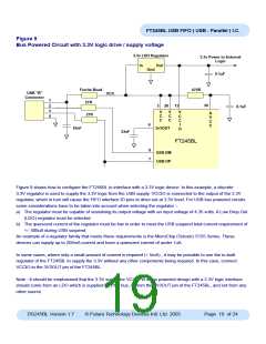 浏览型号FT245B的Datasheet PDF文件第19页