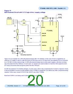 浏览型号FT245B的Datasheet PDF文件第20页