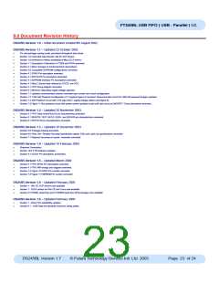 浏览型号FT245B的Datasheet PDF文件第23页