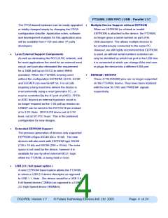 浏览型号FT245B的Datasheet PDF文件第4页