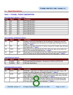 浏览型号FT245B的Datasheet PDF文件第8页