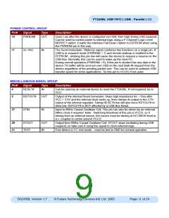 浏览型号FT245B的Datasheet PDF文件第9页