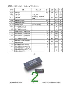 浏览型号HD7279A的Datasheet PDF文件第2页