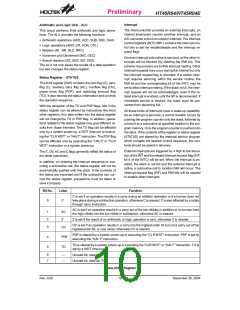 浏览型号HT45R04E的Datasheet PDF文件第10页