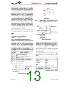 浏览型号HT45R04E的Datasheet PDF文件第13页