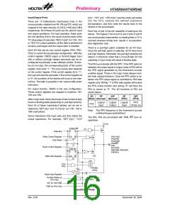 浏览型号HT45R04E的Datasheet PDF文件第16页
