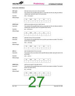 浏览型号HT45R04E的Datasheet PDF文件第27页