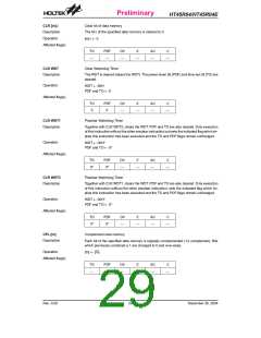 浏览型号HT45R04E的Datasheet PDF文件第29页