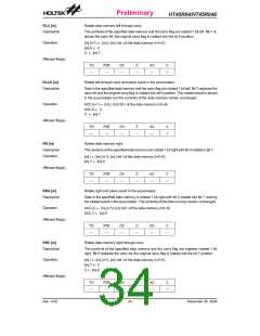 浏览型号HT45R04E的Datasheet PDF文件第34页