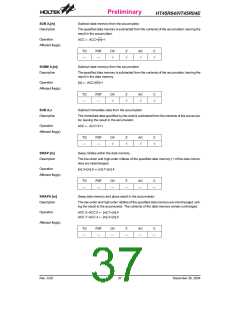 浏览型号HT45R04E的Datasheet PDF文件第37页