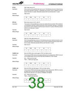 浏览型号HT45R04E的Datasheet PDF文件第38页