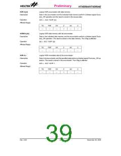 浏览型号HT45R04E的Datasheet PDF文件第39页