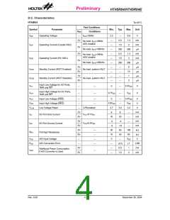 浏览型号HT45R04E的Datasheet PDF文件第4页