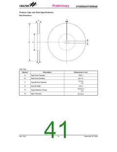 浏览型号HT45R04E的Datasheet PDF文件第41页