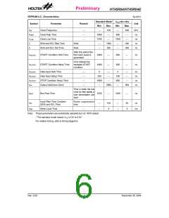 浏览型号HT45R04E的Datasheet PDF文件第6页