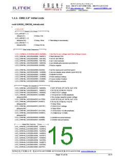 浏览型号ILI9320的Datasheet PDF文件第15页