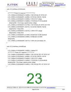 浏览型号ILI9320的Datasheet PDF文件第23页