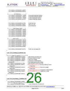 浏览型号ILI9320的Datasheet PDF文件第26页