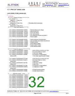 浏览型号ILI9320的Datasheet PDF文件第32页