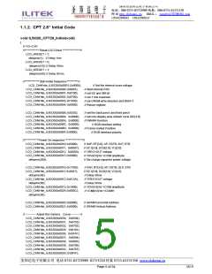 浏览型号ILI9320的Datasheet PDF文件第5页