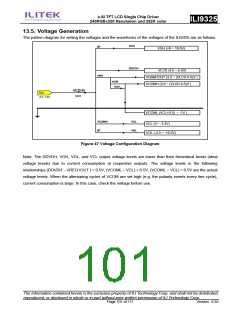 浏览型号ILI9325的Datasheet PDF文件第101页