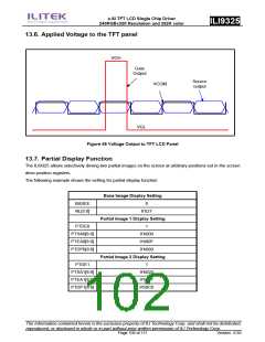 浏览型号ILI9325的Datasheet PDF文件第102页