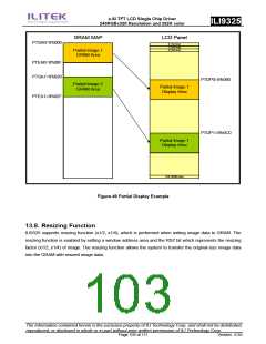 浏览型号ILI9325的Datasheet PDF文件第103页