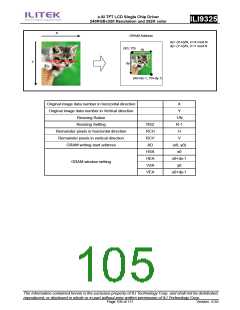 浏览型号ILI9325的Datasheet PDF文件第105页