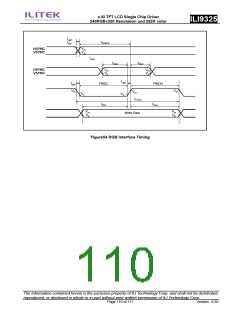浏览型号ILI9325的Datasheet PDF文件第110页