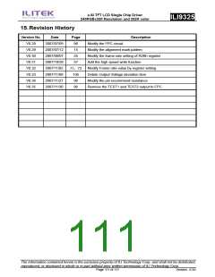 浏览型号ILI9325的Datasheet PDF文件第111页