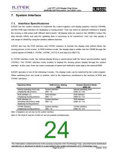 浏览型号ILI9325的Datasheet PDF文件第24页