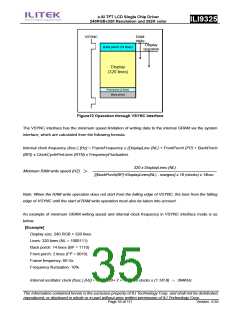 浏览型号ILI9325的Datasheet PDF文件第35页