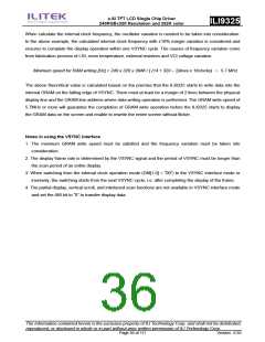 浏览型号ILI9325的Datasheet PDF文件第36页
