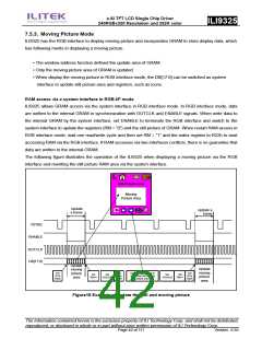 浏览型号ILI9325的Datasheet PDF文件第42页