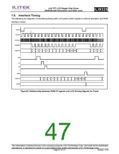 浏览型号ILI9325的Datasheet PDF文件第47页