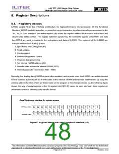 浏览型号ILI9325的Datasheet PDF文件第48页