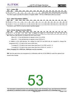 浏览型号ILI9325的Datasheet PDF文件第53页
