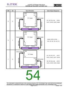 浏览型号ILI9325的Datasheet PDF文件第54页