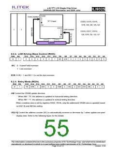 浏览型号ILI9325的Datasheet PDF文件第55页