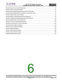 浏览型号ILI9325的Datasheet PDF文件第6页