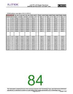 浏览型号ILI9325的Datasheet PDF文件第84页