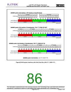 浏览型号ILI9325的Datasheet PDF文件第86页