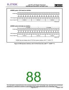浏览型号ILI9325的Datasheet PDF文件第88页