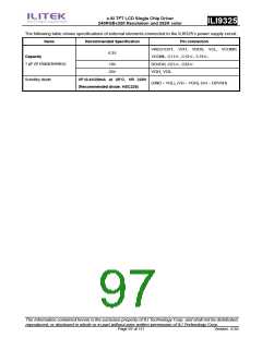 浏览型号ILI9325的Datasheet PDF文件第97页