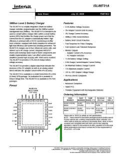 浏览型号ISL88731A的Datasheet PDF文件第1页