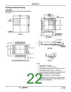 浏览型号ISL88731A的Datasheet PDF文件第22页