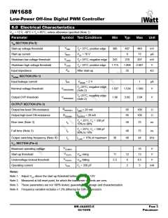 浏览型号IW1688的Datasheet PDF文件第3页