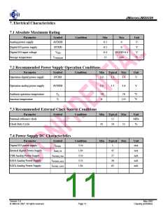 浏览型号JM20329的Datasheet PDF文件第11页